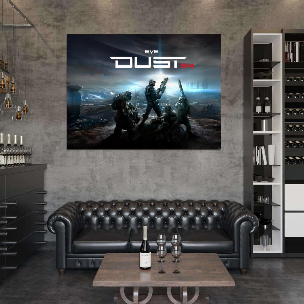 Eve Dust 514 Video Game Wall Art Print Poster