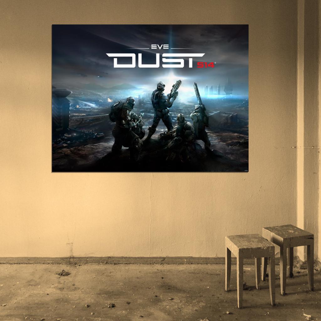 Eve Dust 514 Video Game Wall Art Print Poster