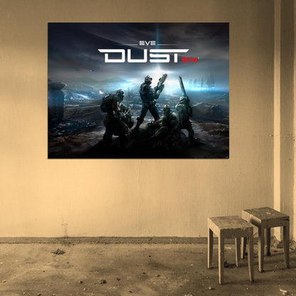 Eve Dust 514 Video Game Wall Art Print Poster