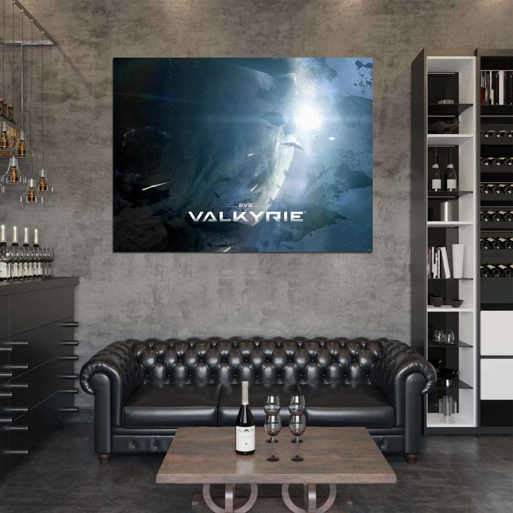 Eve Valkyrie Video Game Art Wall Art Print Poster