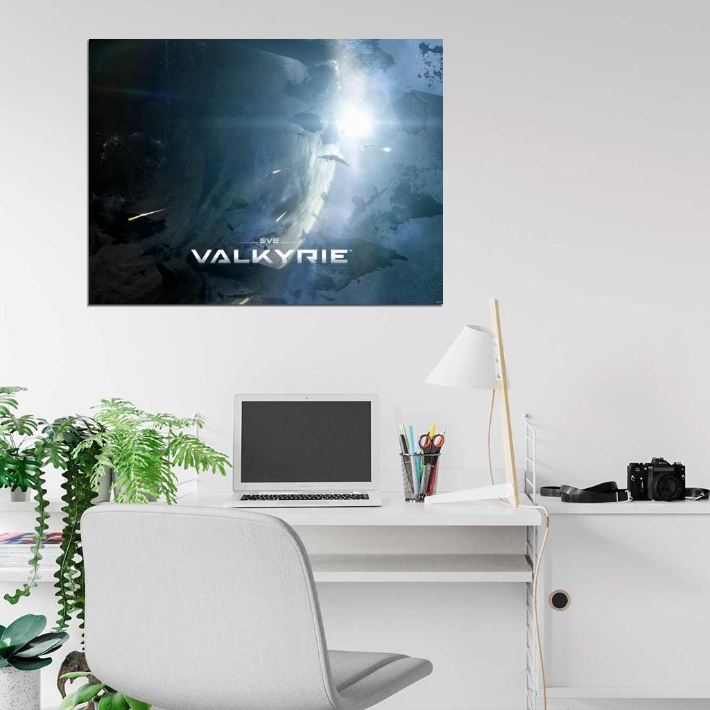 Eve Valkyrie Video Game Art Wall Art Print Poster