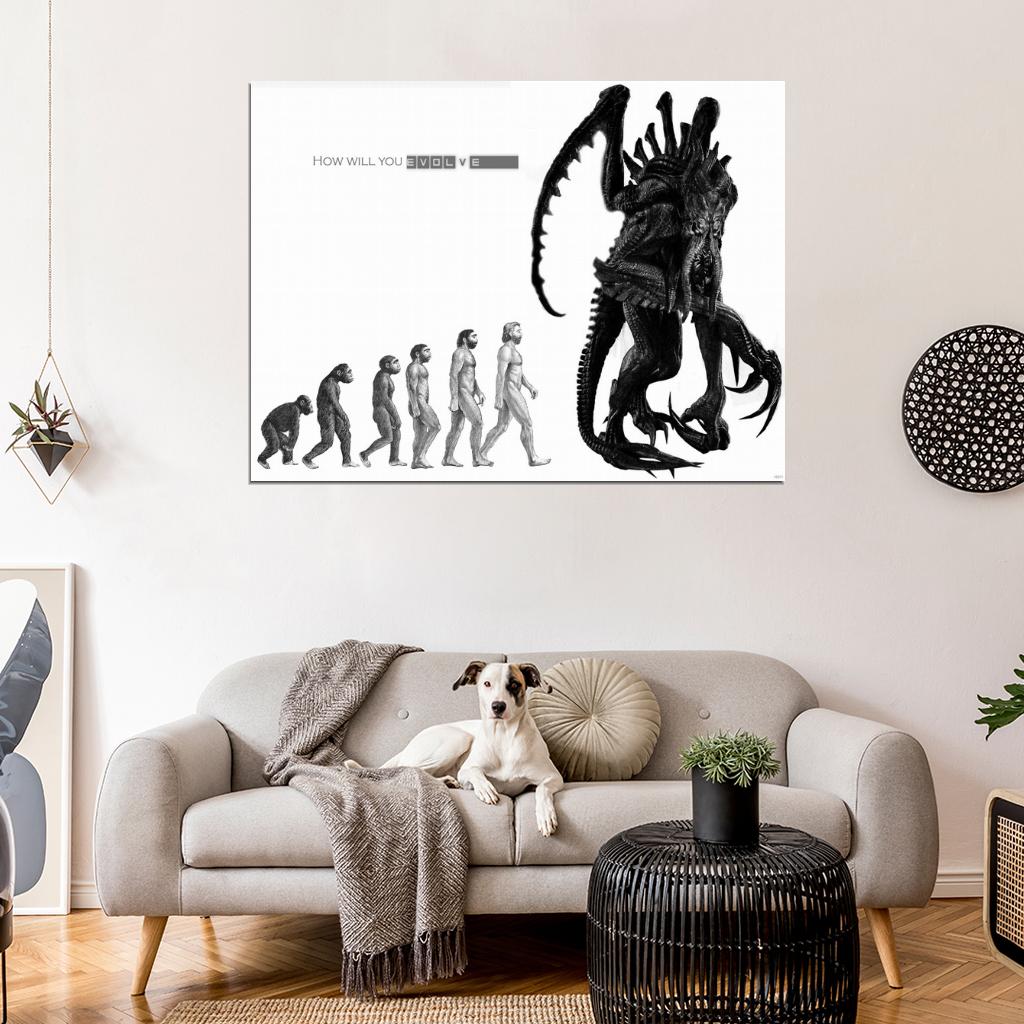 Evolve Monster Video Game Wall Art Print Poster