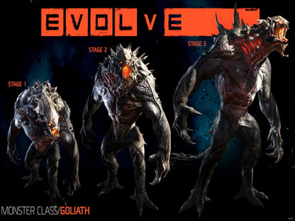 Evolve Characters Monster Goliath Video Game Wall Art Print Poster