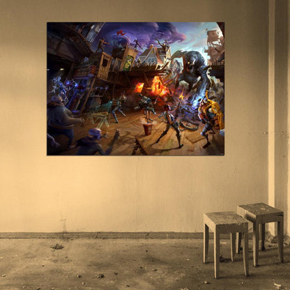 Fortnite Epic Awesome Video Game Wall Art Print Poster