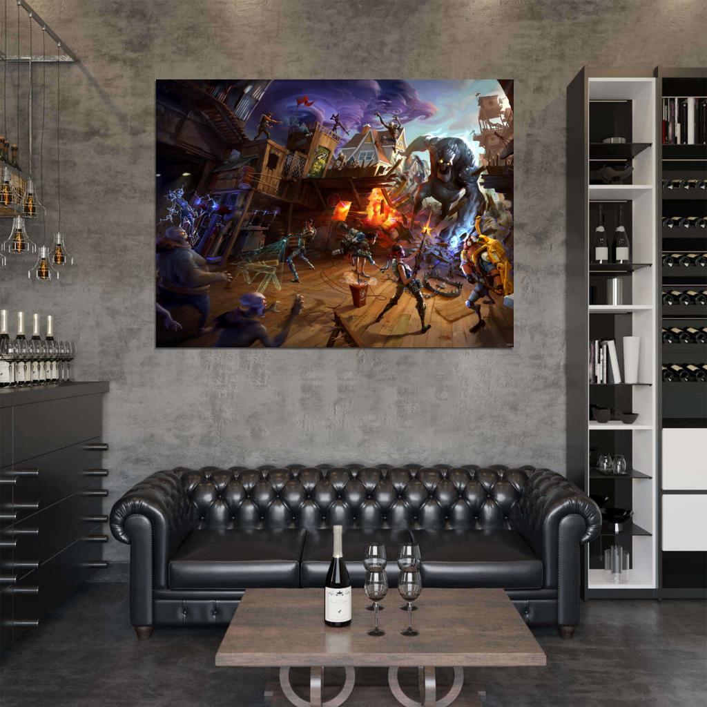 Fortnite Epic Awesome Video Game Wall Art Print Poster