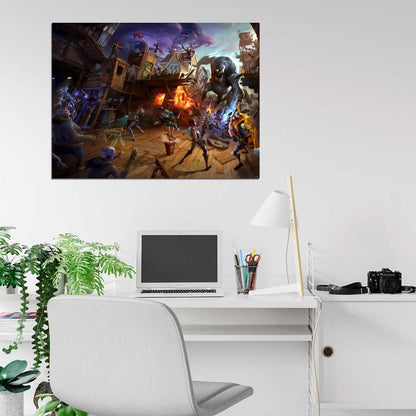 Fortnite Epic Awesome Video Game Wall Art Print Poster