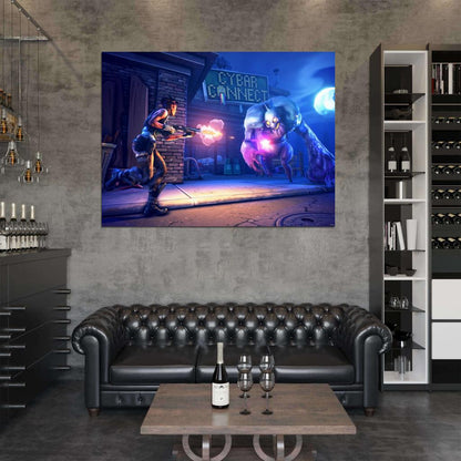 Fortnite Epic Monster Video Game Wall Art Print Poster