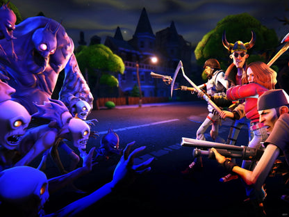 Fortnite Fight Epic Video Game Wall Art Print Poster