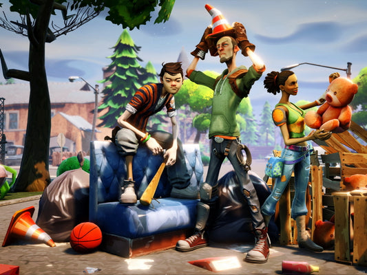 Fortnite Cool Funny Epic Video Game Wall Art Print Poster