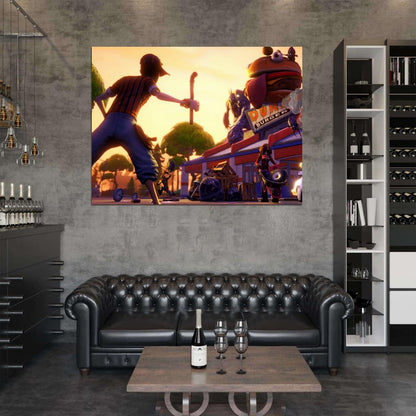 Fortnite Cool Epic Video Game Wall Art Print Poster