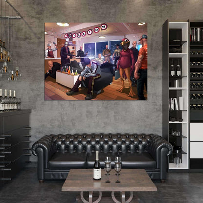 Hitman Characters Video Game Wall Art Print Poster