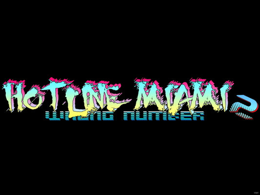 Hotline Miami 2 Video Game Wall Art Print Poster