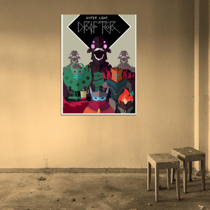 Hyper Light Drifter Characters Amazing Video Game Wall Art Print Poster