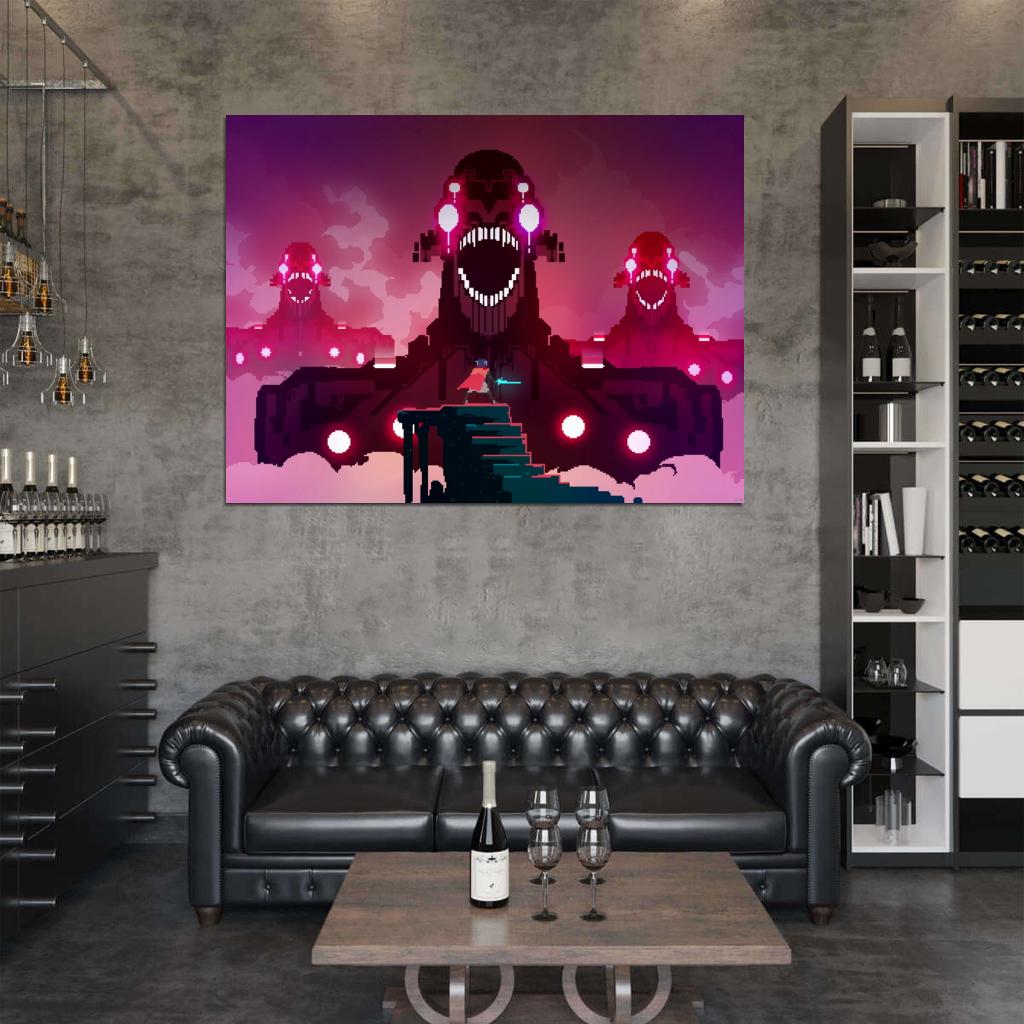 Hyper Light Drifter Video Game Wall Art Print Poster
