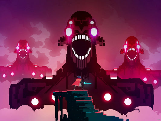 Hyper Light Drifter Video Game Wall Art Print Poster