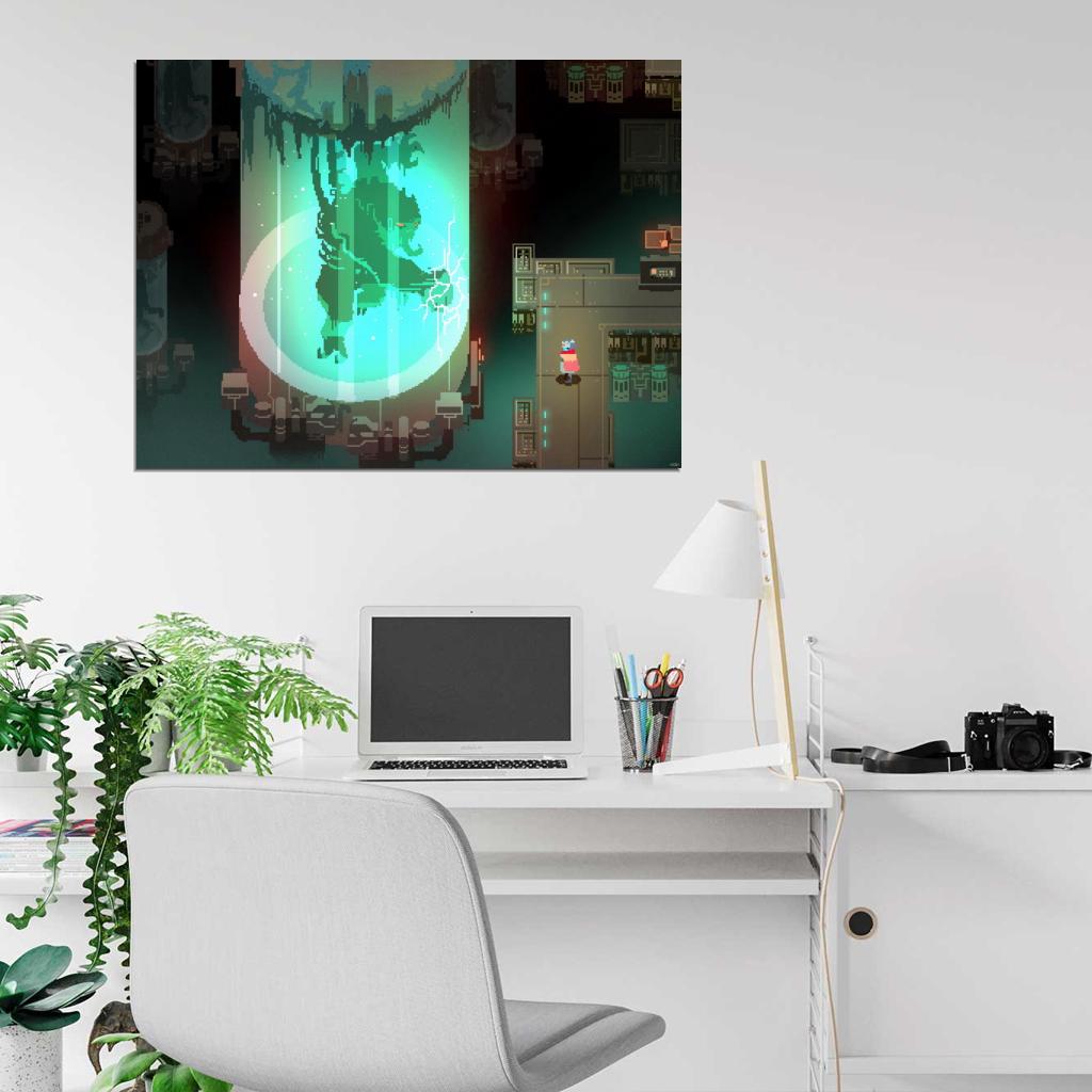 Hyper Light Drifter Video Game Wall Art Print Poster