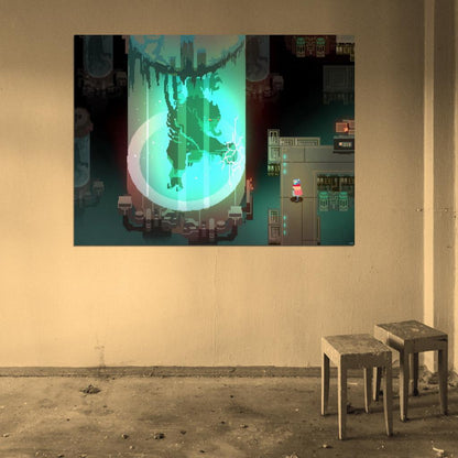 Hyper Light Drifter Video Game Wall Art Print Poster