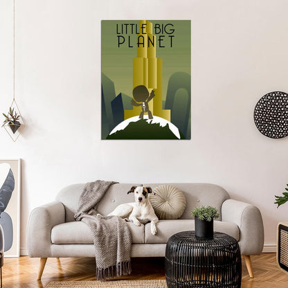 Little Big Planet Video Game Wall Art Print Poster