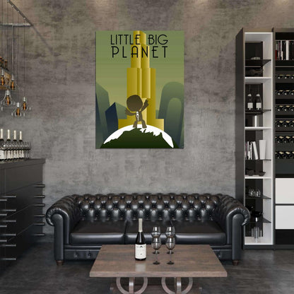 Little Big Planet Video Game Wall Art Print Poster