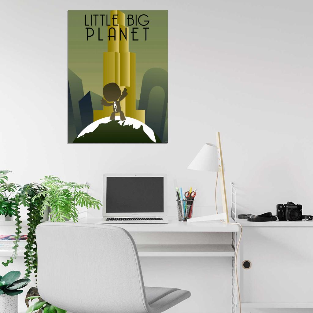 Little Big Planet Video Game Wall Art Print Poster