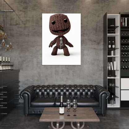 Little Big Planet Sackboy Video Game Wall Art Print Poster