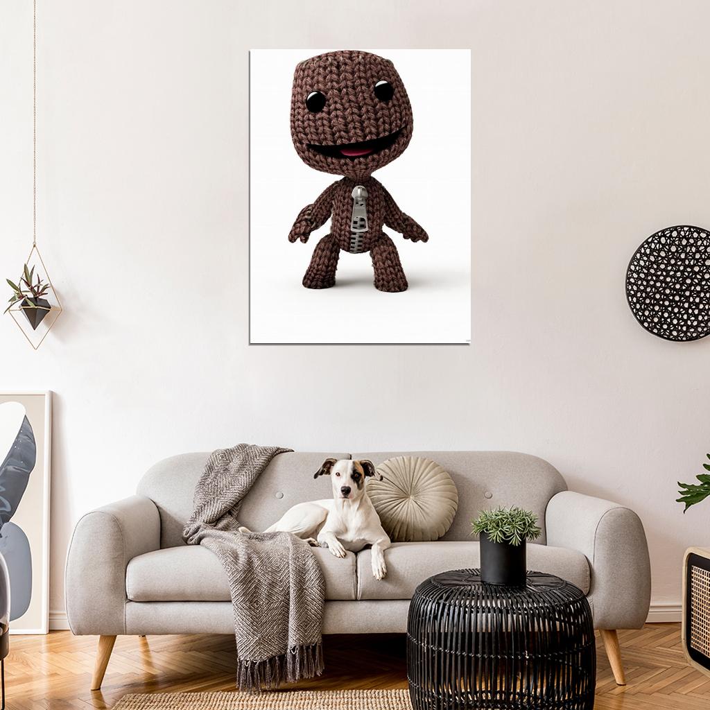 Little Big Planet Sackboy Video Game Wall Art Print Poster