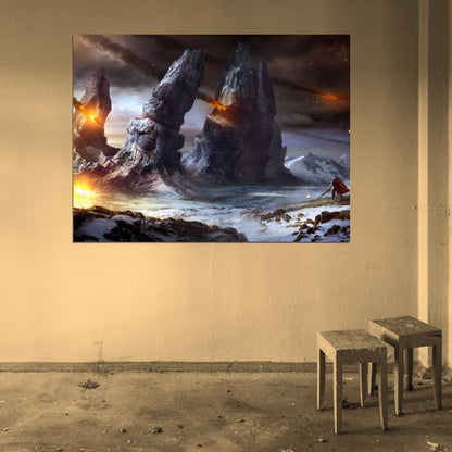 Lords Of The Fallen Landscape Video Game Wall Art Print Poster