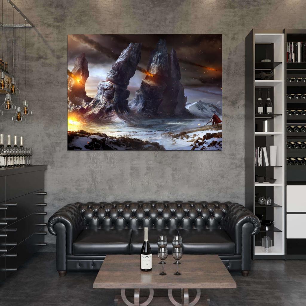Lords Of The Fallen Landscape Video Game Wall Art Print Poster