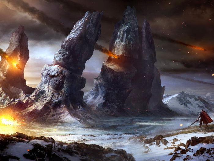 Lords Of The Fallen Landscape Video Game Wall Art Print Poster