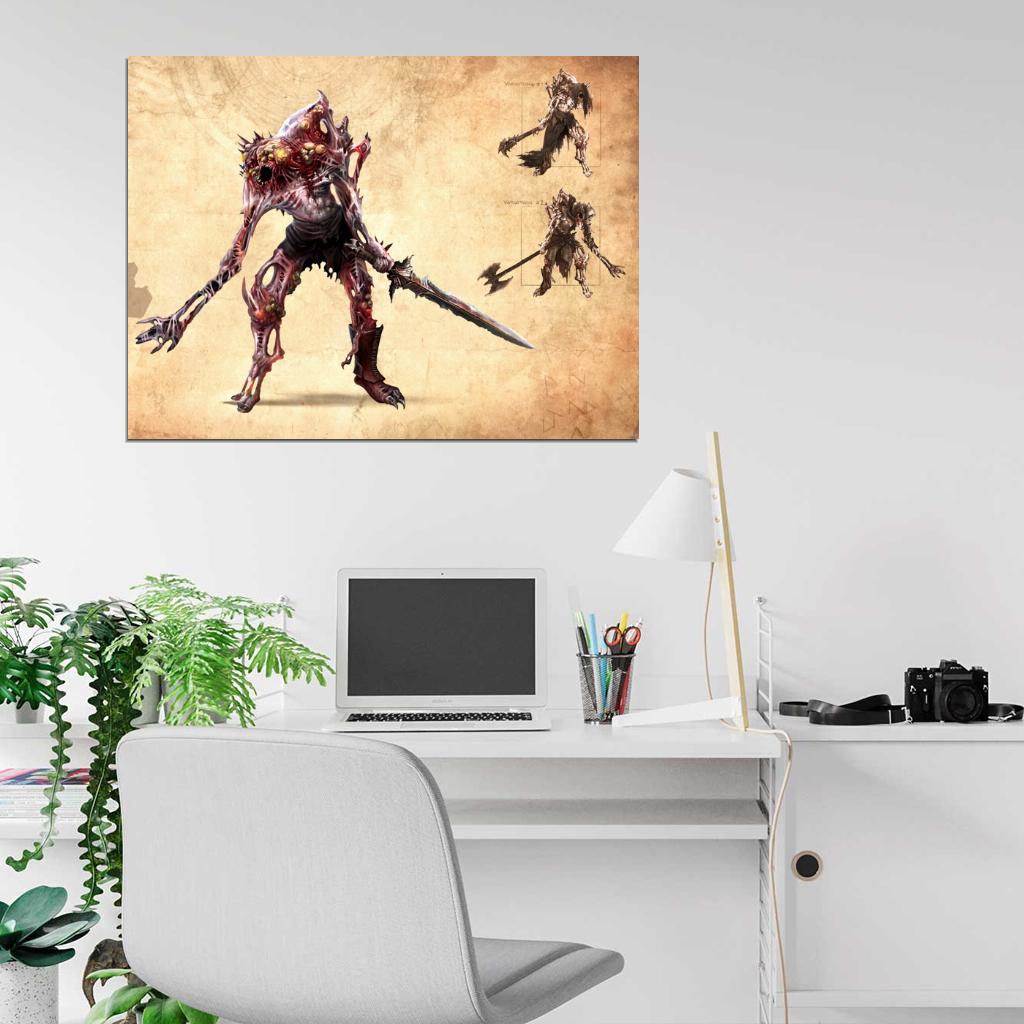 Lords Of The Fallen Infested Video Game Wall Art Print Poster