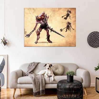 Lords Of The Fallen Infested Video Game Wall Art Print Poster