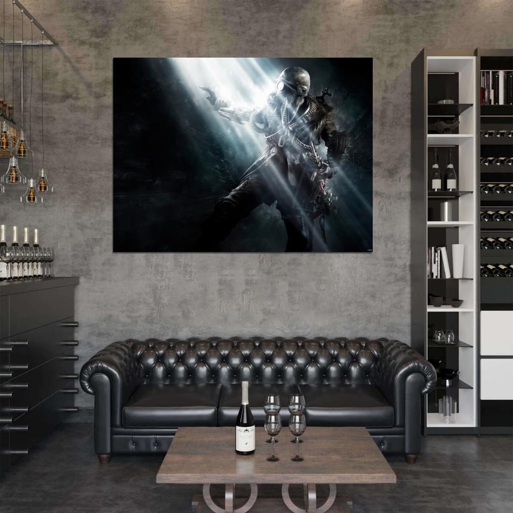 Metro Redux Video Game Wall Art Print Poster