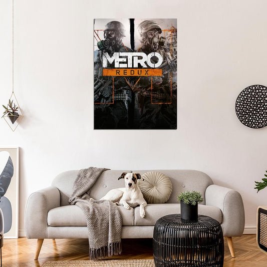 Metro Redux Characters Video Game Wall Art Print Poster