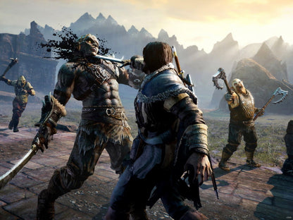 Middle-Earth Shadow Of Mordor Fight Game Wall Art Print Poster