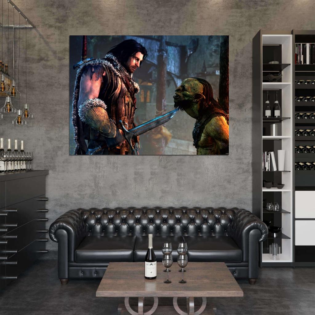 Middle-Earth Shadow Of Mordor Video Game Wall Art Print Poster