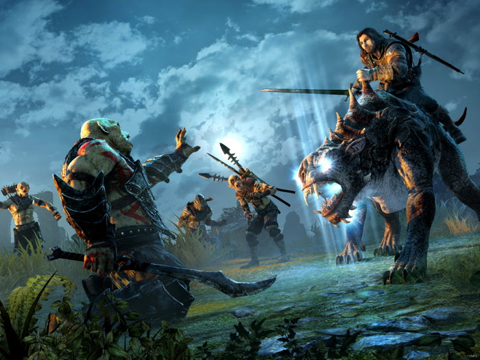 Middle-Earth Shadow Of Mordor Fight Game Wall Art Print Poster