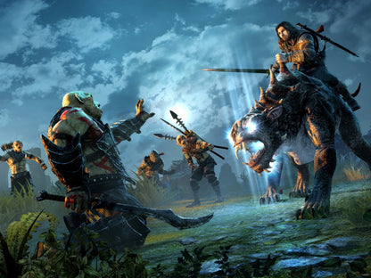 Middle-Earth Shadow Of Mordor Fight Game Wall Art Print Poster