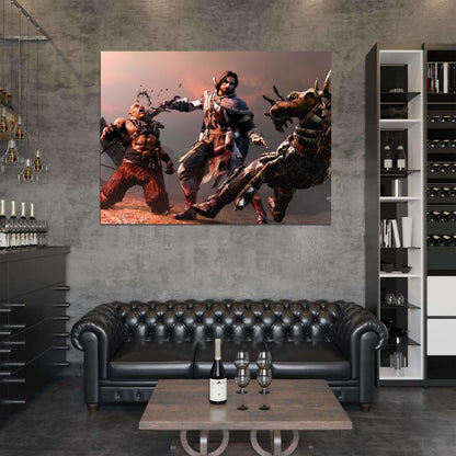 Middle-Earth Shadow Of Mordor Video Game Wall Art Print Poster