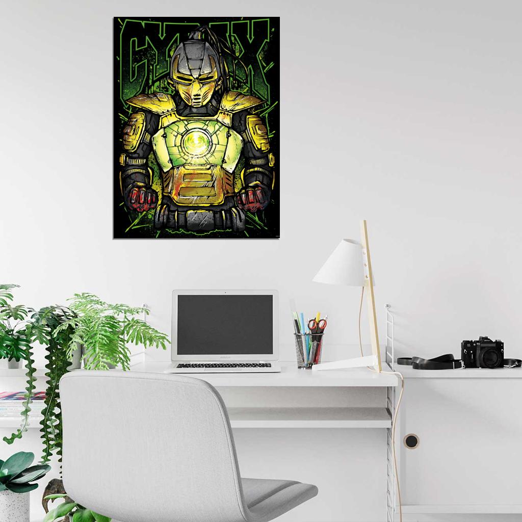 Mortal Kombat X Video Game Art Wall Art Print Poster