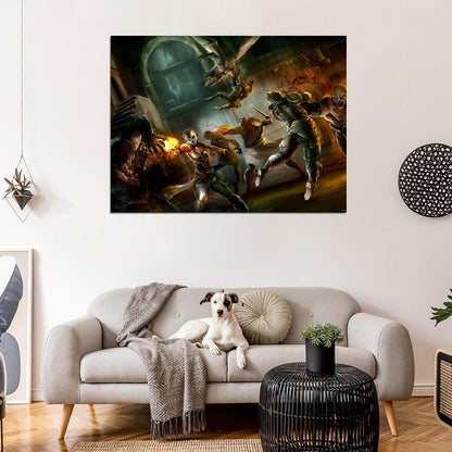 Nosgoth Battle Fight Video Game Art Wall Art Print Poster