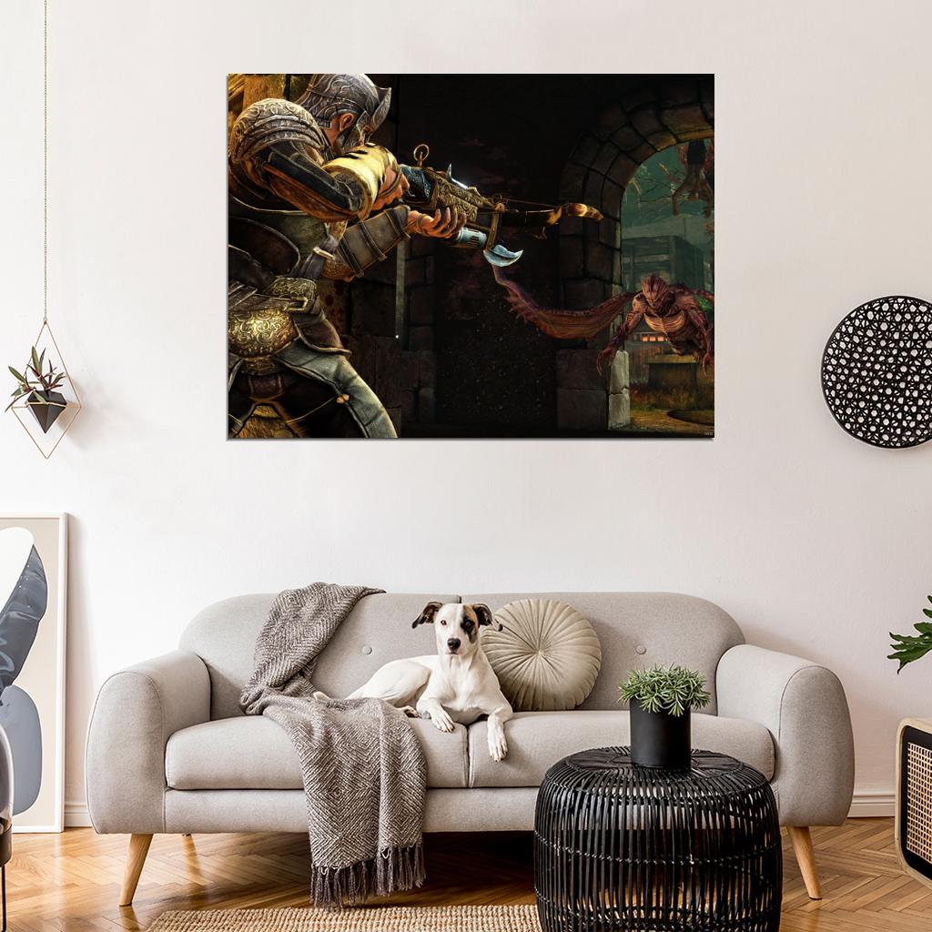 Nosgoth Hunter Sentinel Characters Video Game Wall Art Print Poster