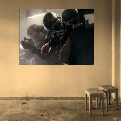 Rainbow Six Siege Video Game Wall Art Print Poster
