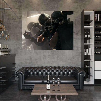 Rainbow Six Siege Video Game Wall Art Print Poster