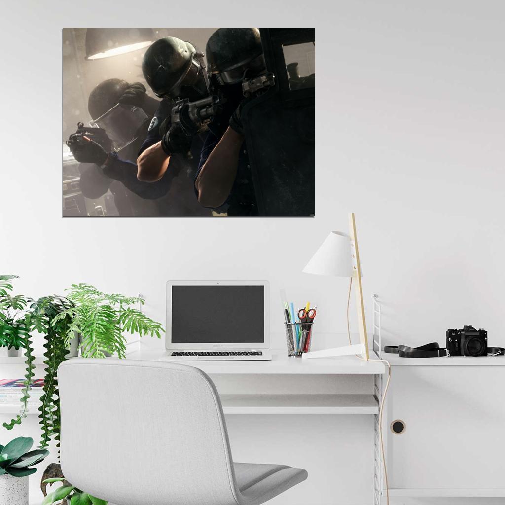 Rainbow Six Siege Video Game Wall Art Print Poster
