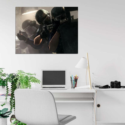 Rainbow Six Siege Video Game Wall Art Print Poster
