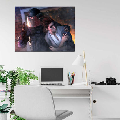 Rainbow Six Siege Video Game Wall Art Print Poster