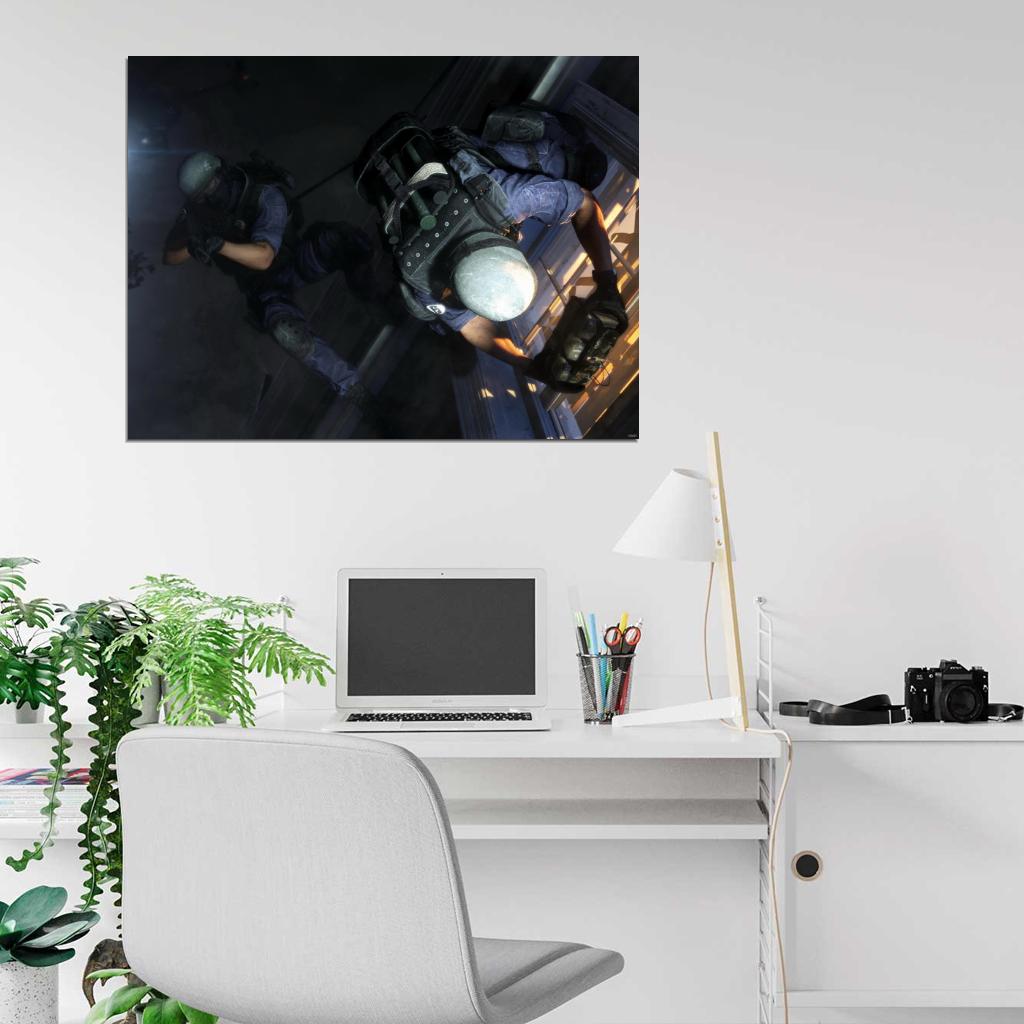 Rainbow Six Siege Game Wall Art Print Poster