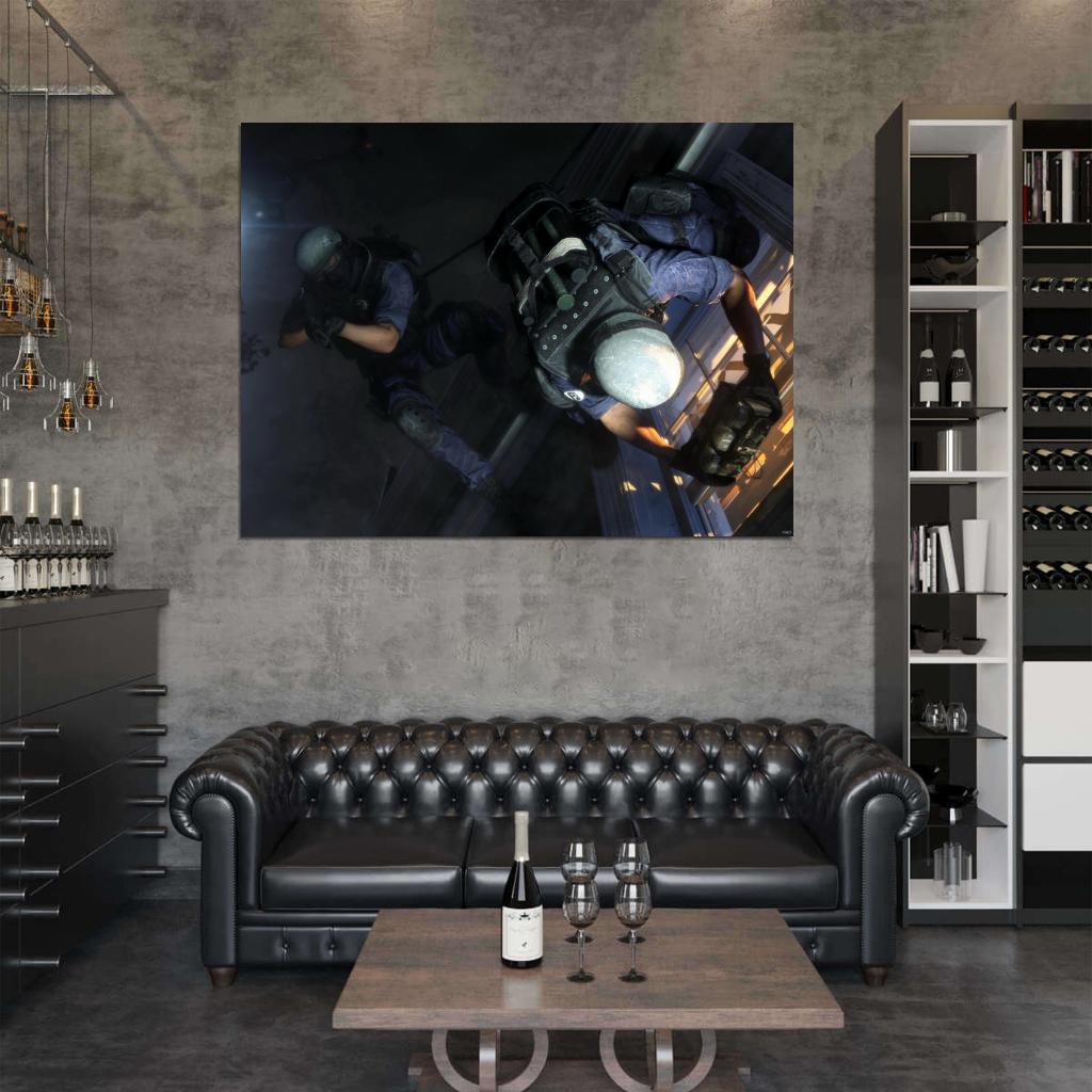 Rainbow Six Siege Game Wall Art Print Poster