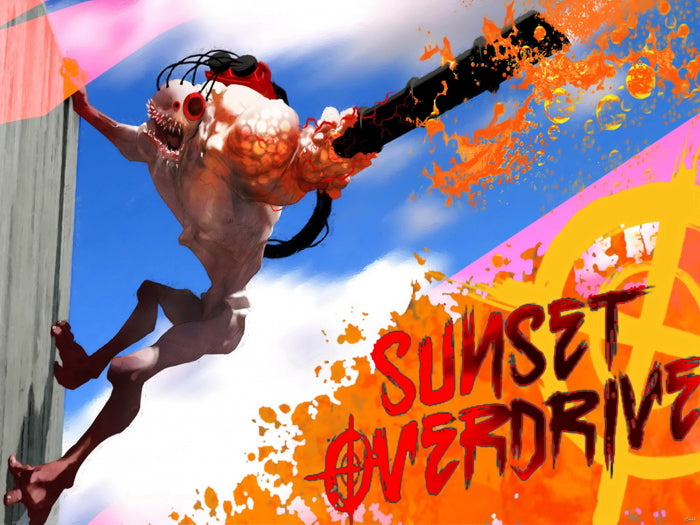 Sunset Overdrive Blower Video Game Wall Art Print Poster