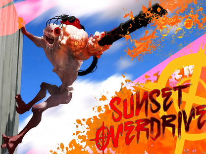 Sunset Overdrive Blower Video Game Wall Art Print Poster